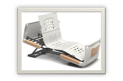 パラマウントベッド製 ベッド全体が傾く新しい背上げ機構を採用した次世代モデル「楽匠Ｚ」